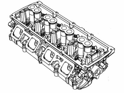 Mopar 4893194AC Head Cylinder Right Without Valves / Valvetrain