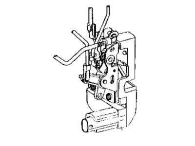 Dodge Caravan Door Latch Assembly - 4717471AB