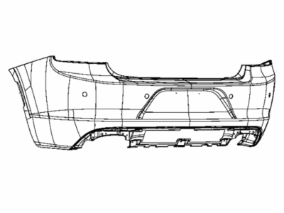 Dodge 68488594AA FASCIA Rear Upper