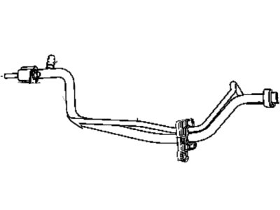 Jeep 55038201AD LINE A/C Suction And Liquid