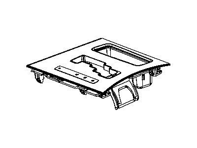 Mopar 1JQ59AAAAD Bezel Gear Shift Indicator