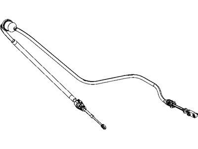 Dodge 4578758AE Shift Control Cable
