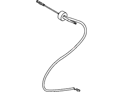 Chrysler Parking Brake Cable - 4779589AC