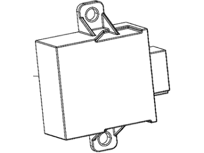 Ram 68099780AA MODULE Steering Control