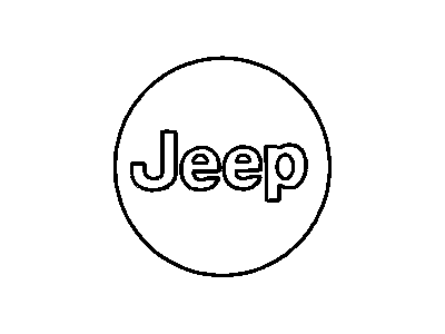 Mopar YX93S4AAA Cap Wheel Center YX93S4AAA Mopar Cap Wheel Center Illustration 1 of 1