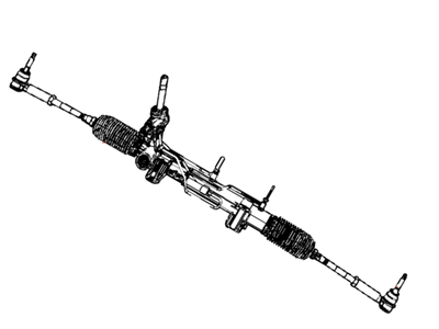 Jeep 5090004AE GEAR Rack and Pinion