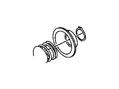Mopar 6501715 Snap Ring, Under Drive Piston Spring Retainer
