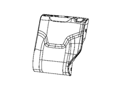 Jeep 6SJ24LXHAA COVER Rear Seat Back