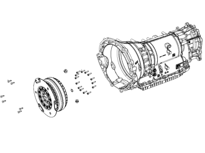 Dodge 68367522AA TRANSMISSION With Torque Converter