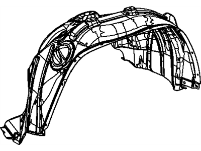 Dodge 57010369AD SILENCER Wheelhouse