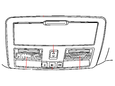 Mopar 1RF12DX9AE Console Overhead