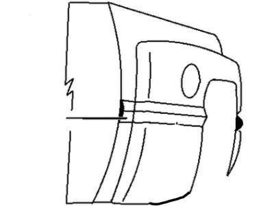 Dodge 55076490 Molding