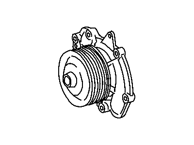 Dodge 68087367AA PUMP Water
