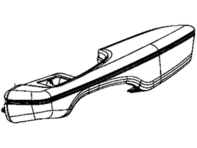 Mopar 5LE441A8AC Armrest Front Door Trim