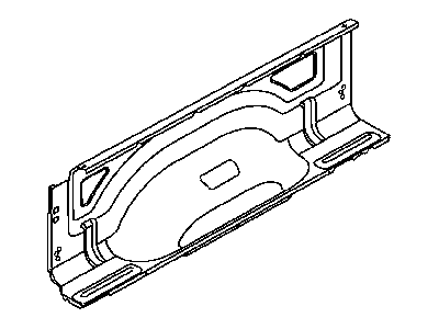 Dodge 55276372AA PANEL Box Side Inner