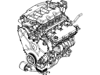 Chrysler R8141870AA ENGINE Long Block