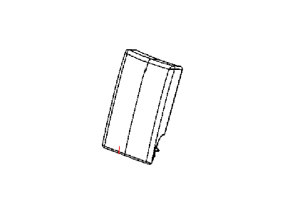 Mopar 1VV331XWAA Armrest Rear Seat Center 1VV331XWAA Mopar Armrest Rear Seat Center Illustration 1 of 1