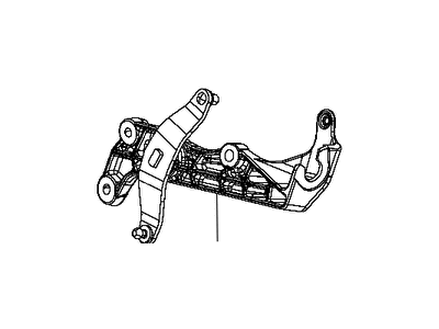 Mopar 68259705AC Bracket Shift Cable Mopar 68259705AC Bracket Shift Cable