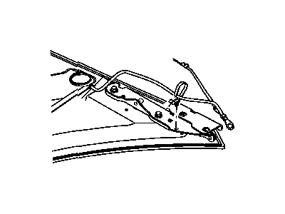 Mopar 4793468 Strap Clip