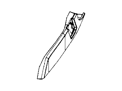 Jeep 1RX30DK2AA SHIELD Seat Side Shield - Outboard 2 Way Fold Flat