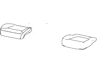 Mopar 6EN13U5YAA Cover Front Seat Cushion