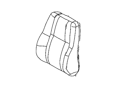Jeep 1WG96DX9AA COVER Front Seat Back