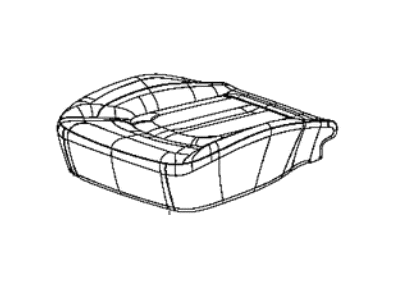 Chrysler 7BB06PD2AA COVER Front Seat Cushion