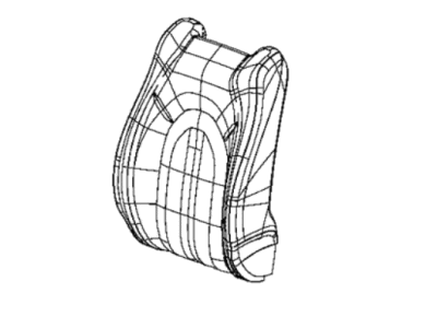 Mopar 7AW54PD2AA Cover Front Seat Back
