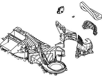 Dodge 5161066AA HOUSING Air Inlet