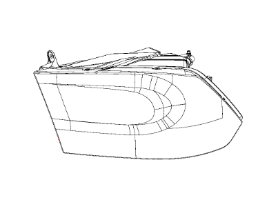 Ram 3500 Headlight - 68276121AA