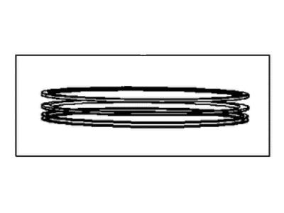 Jeep 68298025AA PISTON RING SET COMPLETE ENGINE STD.