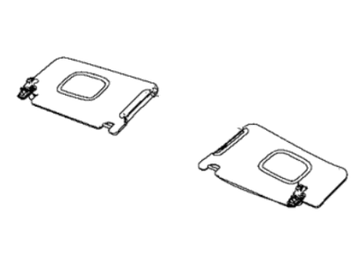 Jeep 7ES65MS7AA VISOR