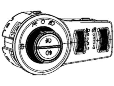 Jeep 68156030AA SWITCH Headlamp Leveling