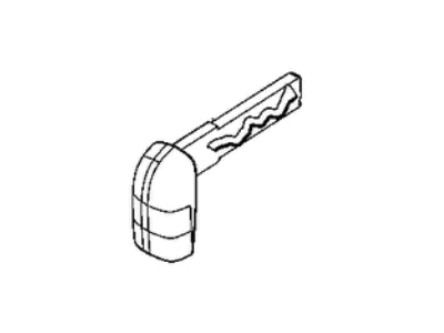 Jeep 68296989AA KEY Blank TRANSMITTER