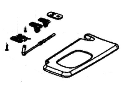 Dodge 1TC59DX9AC VISOR Assembly