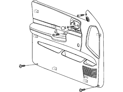 Dodge UJ421L5AA Speaker Grille