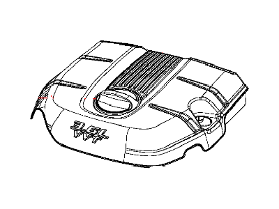 Mopar 68022193AD Cover Engine Mopar 68022193AD Cover Engine