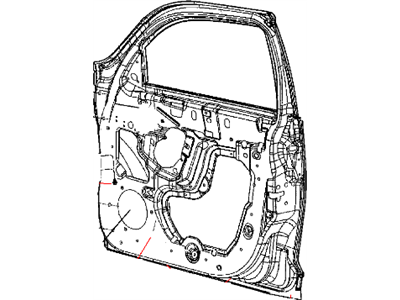 Chrysler 5066966AD DOOR Front