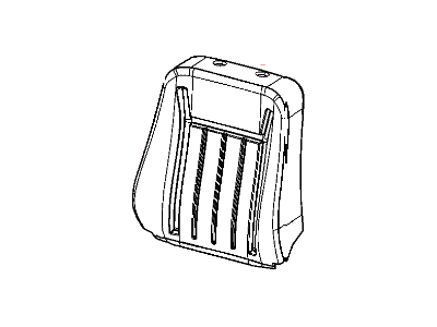 Mopar 1UW26HLLAA Cover Front Seat Back