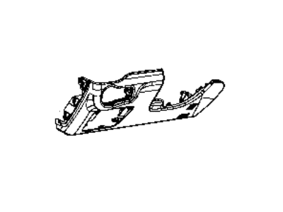 Jeep 5YP05LC5AD COVER Steering Column Opening