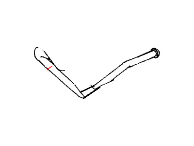 Dodge Ram 1500 Fuel Filler Neck - 52102494AA