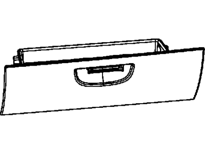 Mopar 68041504AA Door Glove Box