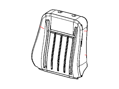 Dodge 1HL231D5AB COVER Seat Back