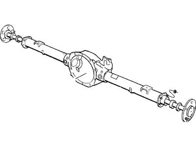 Mopar 68000606AA Housing Rear Axle
