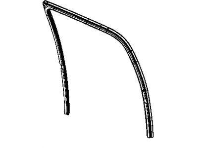 Mopar 55372136AG Seal Rear Door