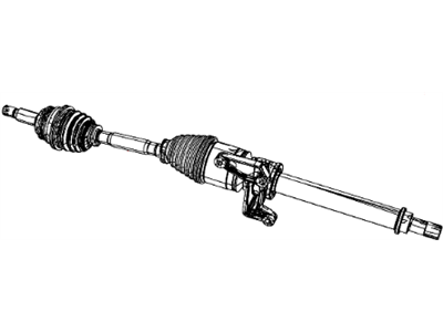 Jeep 52123872AA SHAFT Axle Half
