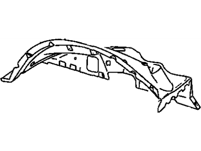 Mopar 55176858AJ Wheelhouse Front Inner