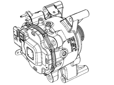 Jeep 68452771AA GENERATOR KIT Engine