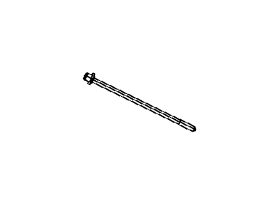Jeep 6509875AA BOLT Torx Flange Head M6X1.00X135.00