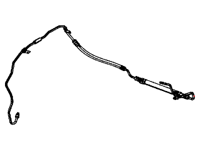 Dodge 5154332AJ HOSE Power Steering Pressure